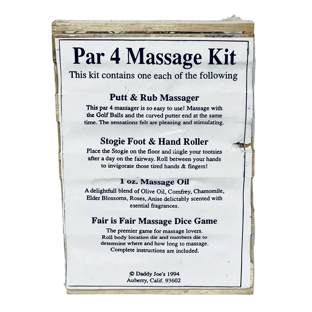 Daddy Joes putt rub